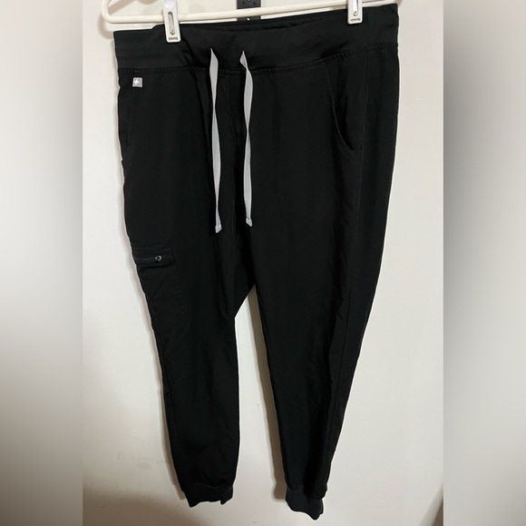 Figs Technical Collection Black Pants Sz Med - Picture 2 of 8